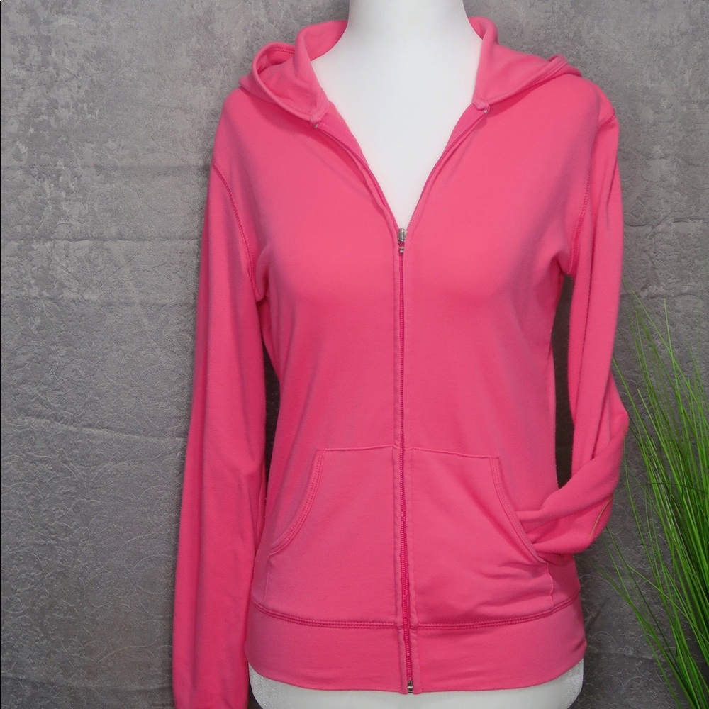 Thin pink jacket